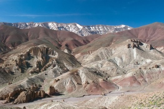 Vue d'ensemble du massif du M'Goun