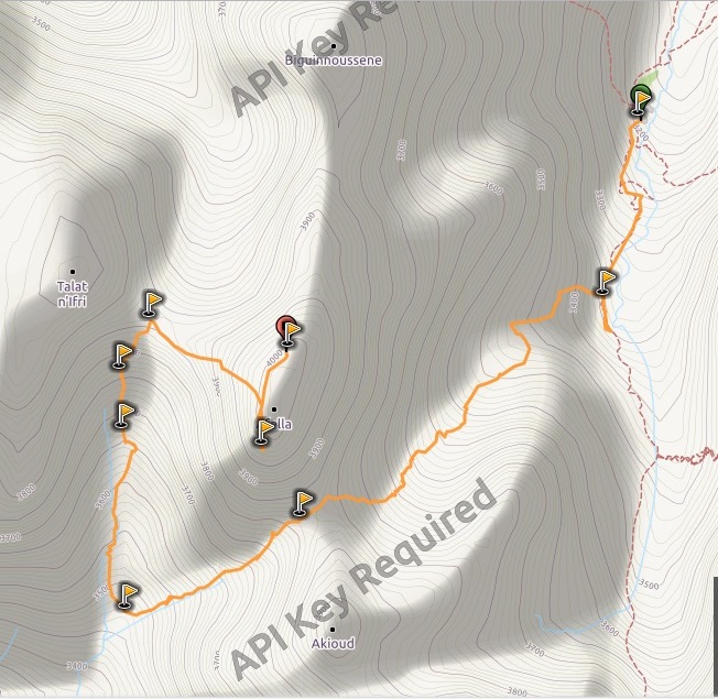 Afella cabecera Ouanoukrim